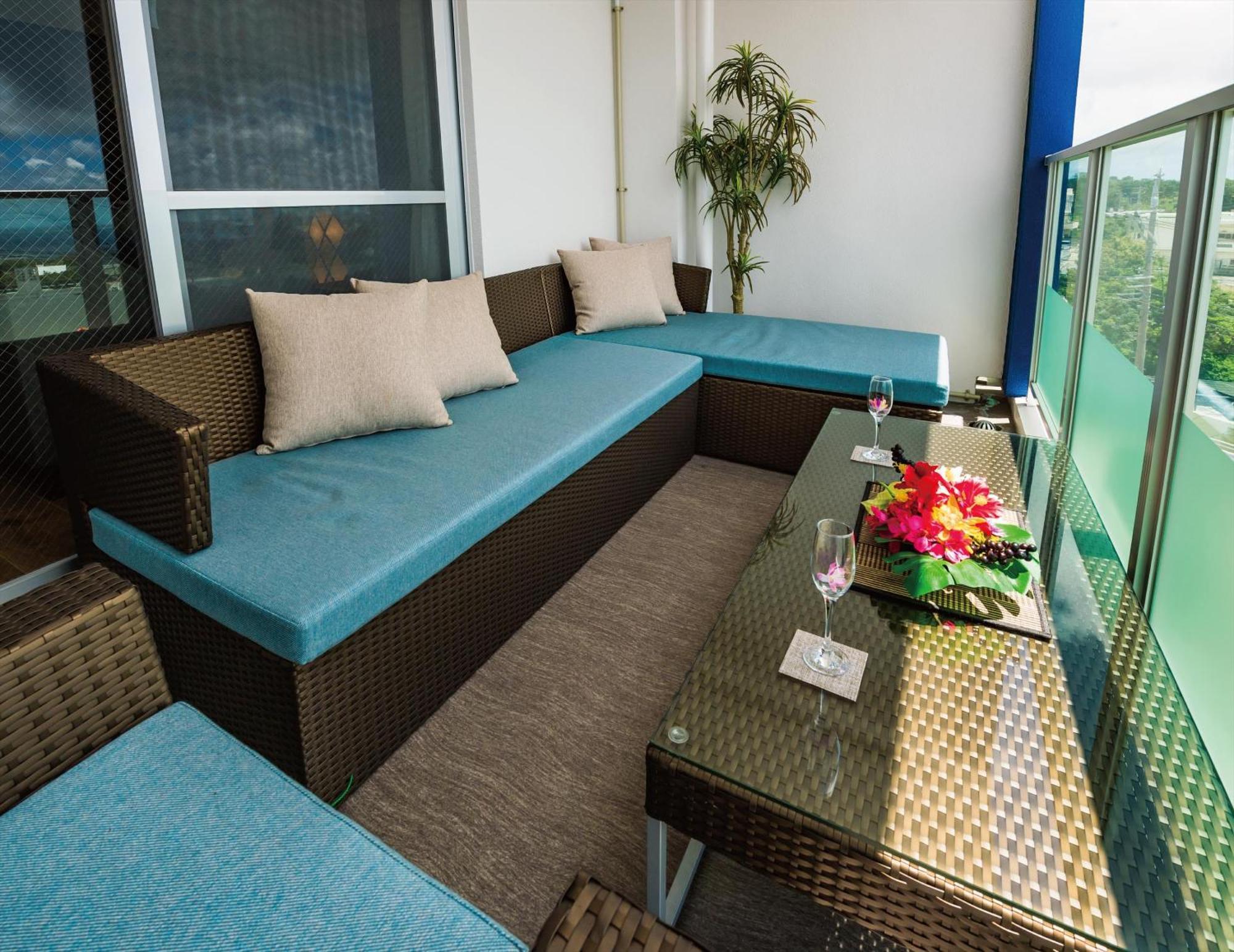 Zoe Resort The Sunset Village Okinawa Chatan Zimmer foto