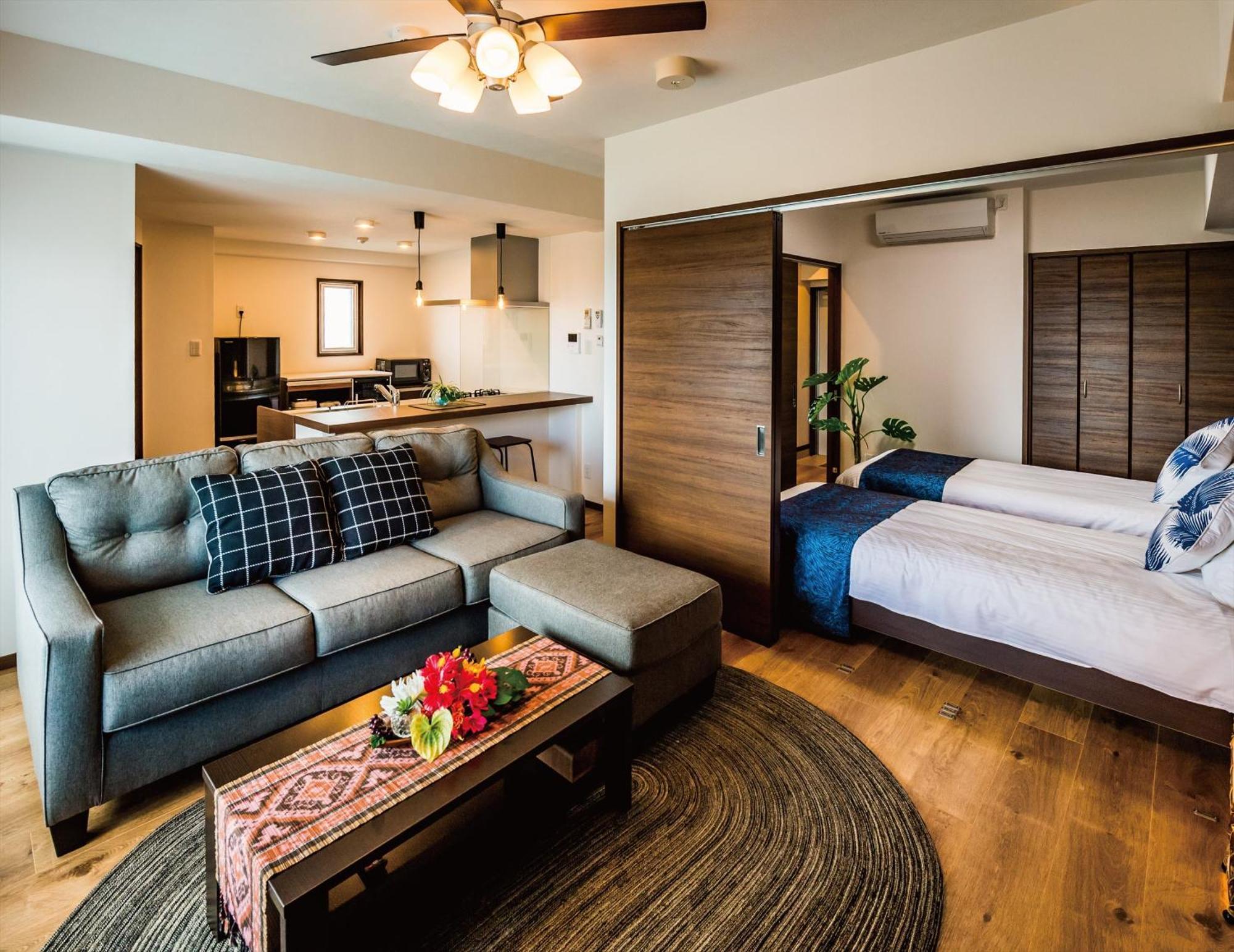 Zoe Resort The Sunset Village Okinawa Chatan Zimmer foto